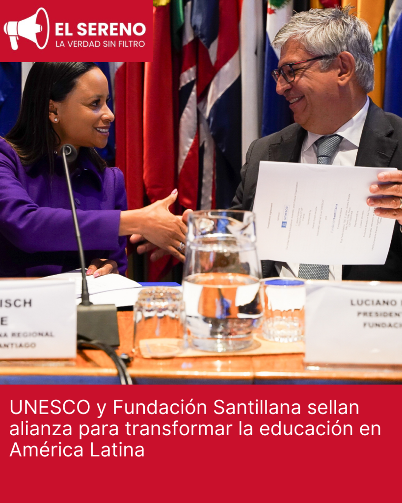 UNESCO y Fundación Santillana sellan alianza para transformar la ...